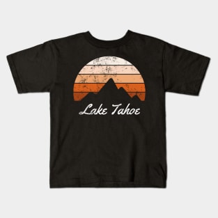 Lake Tahoe Vintage Kids T-Shirt